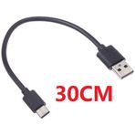 Alfais 4740 USB Type C To USB 2.0 30 cm Çevirici Dönüştürücü Adaptör Kablosu