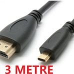 Alfais 4746 3 mt Dönüştürücü TV Kablosu