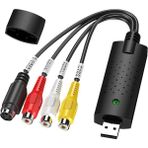 Alfais 4774 Easycap USB Dvr Capture Kayıt Kartı Kamera Uydu - Siyah