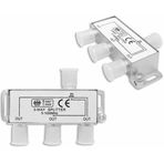 Alfais 4819 Uydu Splitter 2'li Kablo TV RG6 Anten Çoklayıcı Dağıtıcı