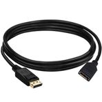 Alfais 4855 Displayport Extension 1,5m Erkek - Dişi Uzatma Kablosu