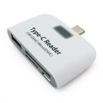 Alfais 4941 Type C USB 3.1 Kart Okuyucu Micro USB SD Card Reader Çevirici