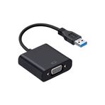 Alfais 4956S USB 3.0 To VGA Çevirici Dönüştürücü Adaptor Monitör Kablosu