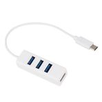 Alfais 4968 Type C USB 3.1 Çoklayıcı 4 Port Hub Çoğaltıcı