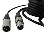 Alfais 5034 Xlr 3 Pin 10 m Mikrofon Stüdyo Jack Ara Kablosu