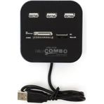 Alfais 5043 USB Hub Çoklayıcı Çoklu Kart Okuyucu