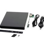 Alfais 5115 USB Sata 12.7 mm DVD RW SSD External Harici Caddy Kutu