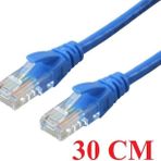 Alfais 5149 Cat6 Ethernet Patch 30 cm İnternet Modem Adsl Kablosu