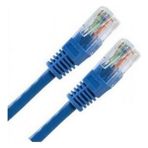 Alfais 5149 Cat6 Ethernet Patch Adsl İnternet Kablosu 0.3 cm - Mavi - 30 cm
