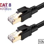 Alfais 5217 Cat8 10 mt 40 GBPS 2000 MHZ Hızlı İnternet Kablosu