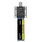 Alfais 5229 M.2 Sata To Usb 3.0 Gen1 Ngff Ssd 5gbps Harddisk Kutu Çevirici Adaptör