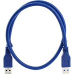 Alfais 5253 1 mt Erkek Erkek Uzatma Ekleme 3.0 USB Ara Bağlantı Kablosu