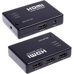 Alfais AL-4678 3 Port HDMI Switch Çoklayıcı Kumandalı Çoğaltıcı