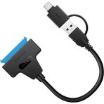 Alfais Alfais 4204 2in1 USB 3.0 Type-C To 2.5 Inç Sata HDD SSD Çevirici Dönüştürücü