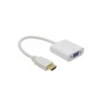 Alfais Hdmi To Vga Monitör Çevirici Dönüştürücü Adaptör