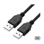 Alfais USB Uzatma Kablosu 3 Metre Erkek Erkek Bağlantı Tipi USB 2.0 Dayanıklı Tasarım