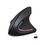 Alfalink Kablosuz Ergonomik Dikey Mouse 800/1200/1600 DPI