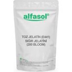 Alfasol Toz Jelatin (Sığır Jelatini) (200 Bloom) (E441) 100 gr
