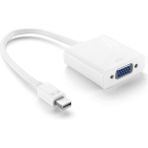 Alfatech Mini Displayport → VGA Çevirici Dönüştürücü Adaptör - Beyaz