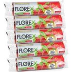 Alflorex Florex Büzgülü Çilek Kokulu Büyük Boy Çöp Torbası 65X70 Cm 5 Li Rulo