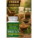 Alga Vitale Vegan Omega Keten Tohumu,chia Tohumu,ceviz Içi,kabak Çekirdeği Özü Içeren Takviye Edici Gıda 1 Kutu 15 Caps