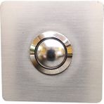 Algatec 304 Paslanmaz Kare 52x52 mm Zil Butonu
