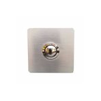 Algatec 304 Paslanmaz Kare 60x60 mm Zil Butonu
