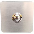 Algatec 304 Paslanmaz Kare 70x70 mm Zil Butonu