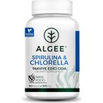 Algee Spirulina & Chlorella Kapsül 500 Mg x 90 Adet