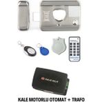 AlGeliyo Kale Kilit Motorlu Sessiz Otomat KD050/30-400 – Kumandalı, Damla Anahtarlı, Elektrikli Kapı Kilidi