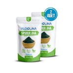 Algolina Spirulina Tozu 100 gr (2 ADET) - Bitkisel Protein - Doğal Diyet Takviyesi