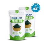 Algolina Spirulina Tozu 100 Gr (2 adet) "Türkiye'nin İlk %100 Yerli Üretimi" (Yeşil)