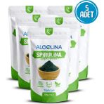 Algolina Spirulina Tozu 100 gr 5 Adet - Bitkisel Protein Kaynağı