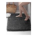 ALgorand Home Yıkanabilir Kaymaz taban Peluş Yumuşacık 40x60 Antrasit Banyo Paspası