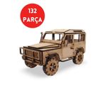ALGWOOD Ahşap 4x4 Off-Road Araç Maketi - 132 Parça 4x4 Model Araba - 3D Land Rover Defender Puzzle