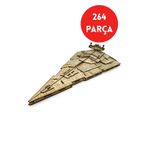 ALGWOOD Star Wars Ahşap Uzay Savaş Destroyer Gemisi Maketi - Star Wars Sevenlere Özel