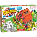 Ali Babanın Çiftliği 3D Ahşap Maket (Büyük Boy Boyanabilir Maket- Etkinlik Seti) - Çok Renkli
