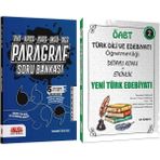 Ali Özbek Yayınları ÖABT Türk Dili ve Edebiyatı Yeni Türk Edebiyatı Konu Anlatımlı ve Ankara Kitap Merkezi Yayınları Paragraf Soru Bankası Seti 2 Kitap