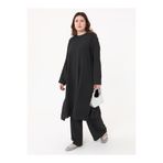 ALİA Aerobin Basic Tunik&Pantolon Büyük Beden İkili Takım - Siyah -
