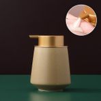 Aliallullua Brown-B-Nordic Seramik Sabunluk Şişeleri Duş Jeli Şampuan Şişesi El Dezenfektanı Sıvı Sabunluk Banyo Aksesuarları Seti (Yurt Dışından) - Renkli - 1 x 1 x 1