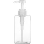 Aliallullua ŞEFFAF-250ML--650ML Kare Şeffaf Şişe Sıvı Sabun Şanti Köpük Noktaları Şişeleme Şampuan Losyon Duş Jeli Pompası Bottlesnding (Yurt Dışından) - Renkli - 1 x 1 x 1