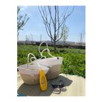 Alibaba Home ANNE KIZ PLAJ ÇANTASI (EL YAPIMI İKİLİ TAKIM)