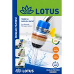 Alıç LOTUS Musluk Filtresi 360 Derece Dönebilen Çok Katmanlı Su Arıtma ve Tasarruf Aparatı
