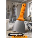 Alıç Paslanmaz Çelik Spatula 100 mm Boya Kazıma Macun Çekme Alçı ve Silikon Temizleme Malası