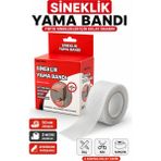 Alıç Sineklik Yama Bandı 50 mm x 2 Metre Kendinden Yapışkanlı Sineklik Tamir Bandı Yırtık ve Delik Onarım Bandı - 5x200 CM