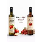 Alıç Sirkesi 500 ml Ve Elma Sirkesi 500 ml Seti 2'li