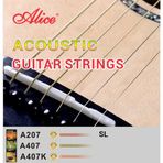 Alice A207-SL Akustik Gitar Teli (11-52 Super Light) | Bakır Alaşımı Sayesinde Gelişmiş Rezonans Dayanıklı Yapı ve Denge