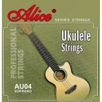 Alice Au04 Ukulele Tel Seti - Modified Nylon (Eğitim - Parlak Ton) | Modifiye Edilmiş Naylon Yapı, Parlak Ada Sesi Ve Yumuşak Çalım Hissi | Uyum: Soprano Ve Concert Ukulele Modelleri (4'Lü Tam Takım S
