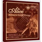 Alice Awr47-Sl Akustik Gitar Teli (11-52 Phosphor Bronze) | Fosfor Bronz Sarım İle Zengin Harmonikler Ve Uzun Süreli Parlak Tını