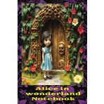 Alice in Wonderland notebook